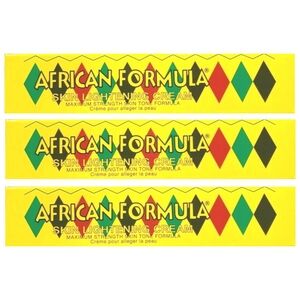 African Formula Skin Lightening Cream - Yellow Packaging Pack Of 3